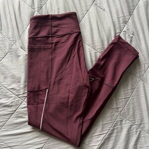 Victoria’s Secret Sport Knockout Maroon Leggings